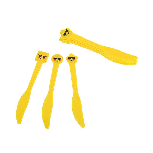 Emoji Theme Cartoon Party Tableware Party Kit