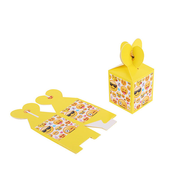 Emoji Theme Cartoon Party Tableware Party Kit