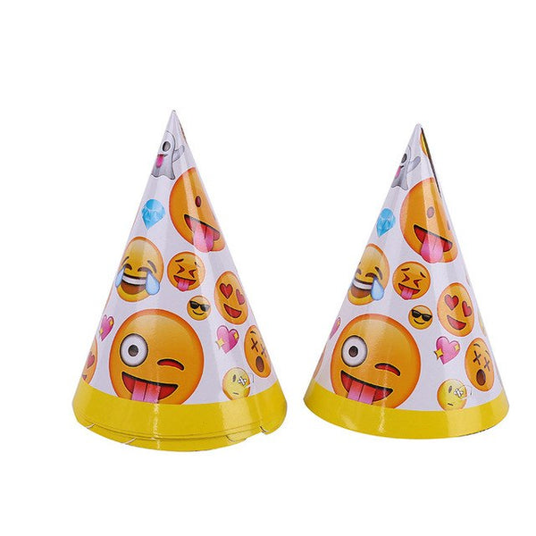 Emoji Theme Cartoon Party Tableware Party Kit