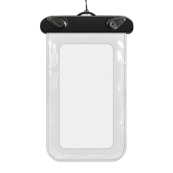 CLEAR WATERPROOF MOBILE PHONE BAGS with STRAP DRY POUCH
