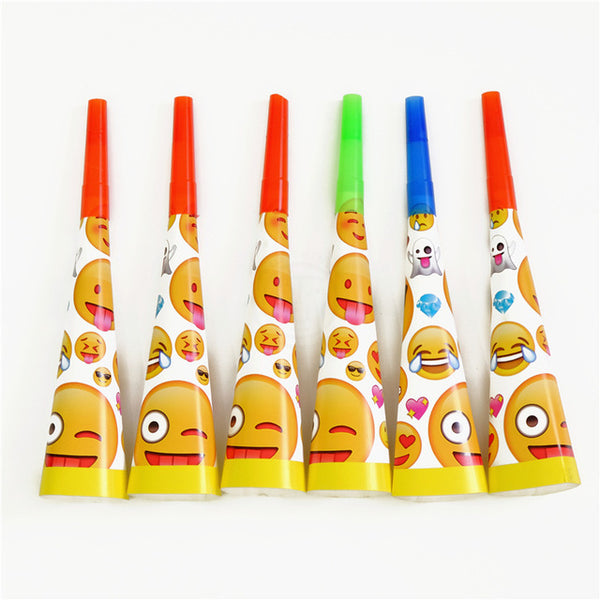 Emoji Theme Cartoon Party Tableware Party Kit