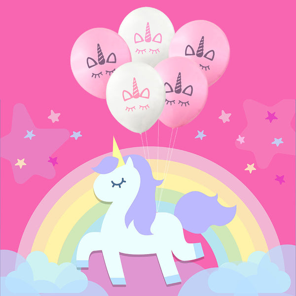 10pcs or 20 pcs Classic Unicorn Latex Party Balloons