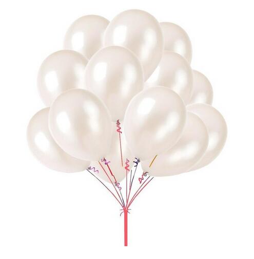 30pcs Elegant Pearl Golden Balloon