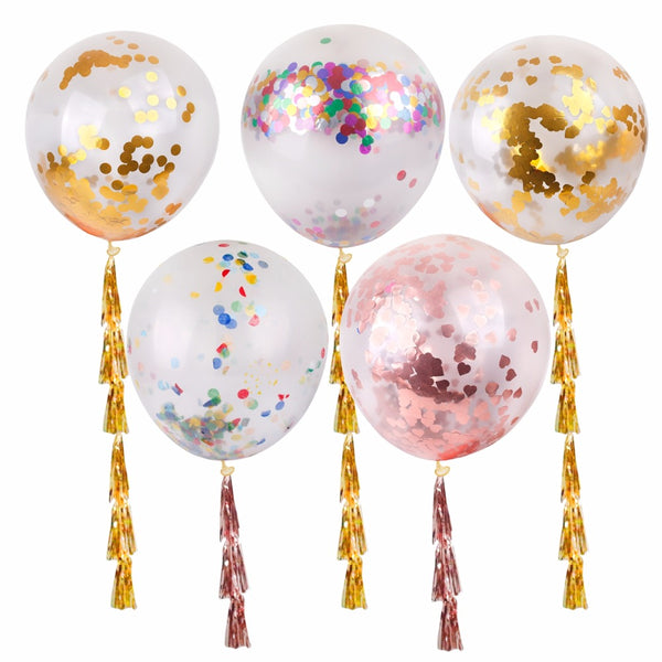 FENGRISE 36inch Large Confetti Balloon