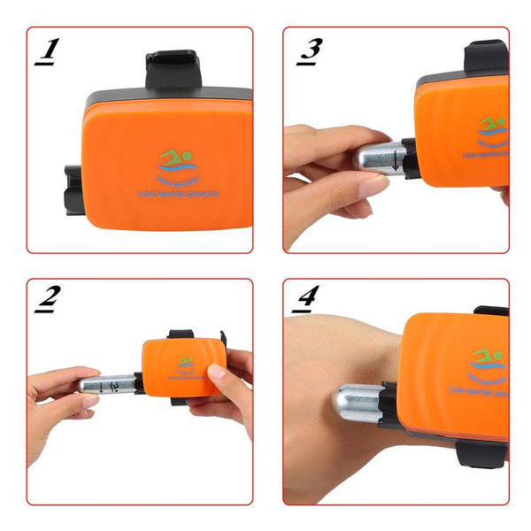 Anti Drowning Portable Lifesaving Bracelet Float Wristband