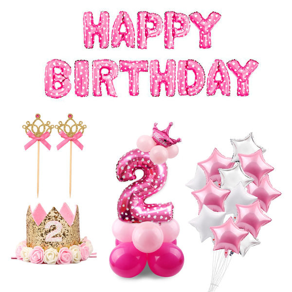 2nd Birthday Decoration Balloons