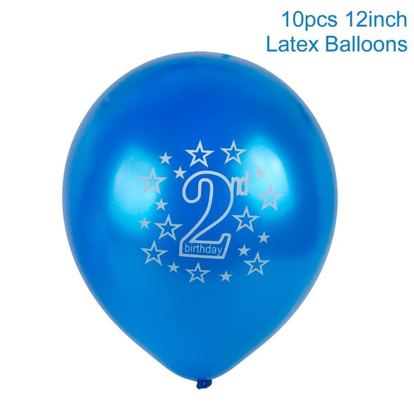 2nd Birthday Decoration Balloons