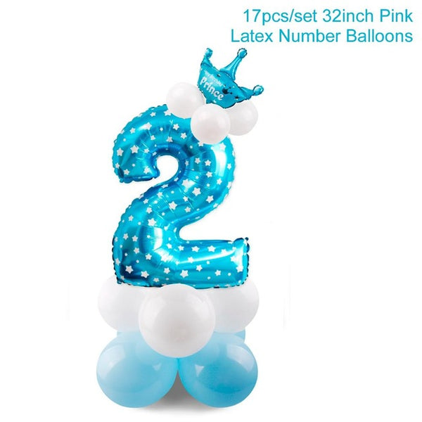 2nd Birthday Decoration Balloons
