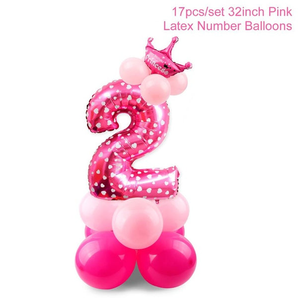 2nd Birthday Decoration Balloons