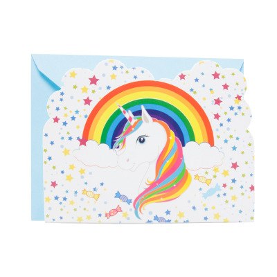 Ultra Rainbow Color Unicorn Party Set