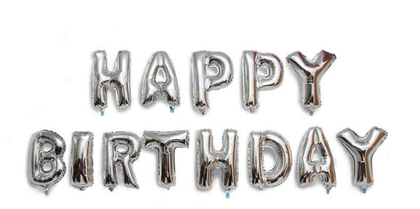 Happy Birthday Balloon Air Letters
