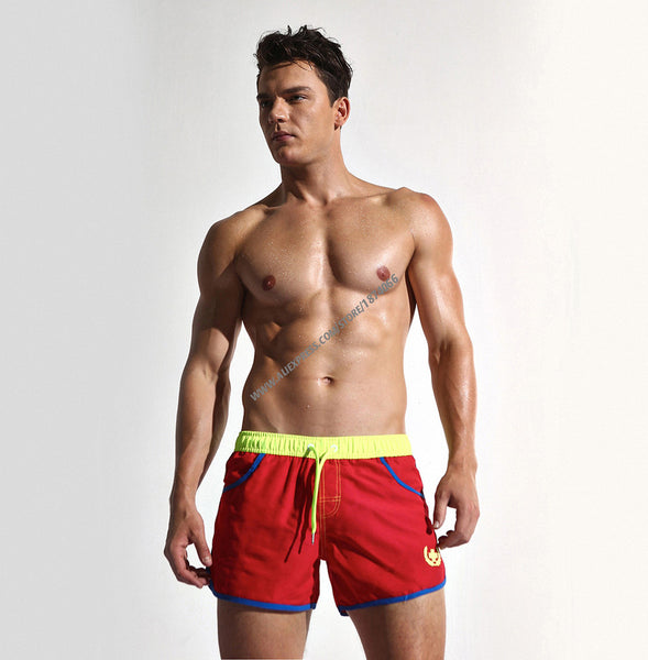 Multi-Colored Men's Swim Surfing Beach Shorts
