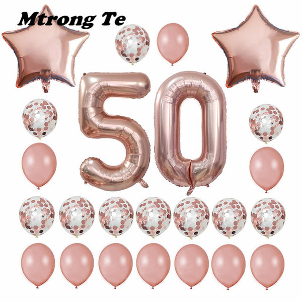 24pcs/set Lovable Pink Balloons