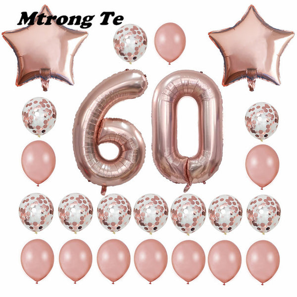 24pcs/set Lovable Pink Balloons