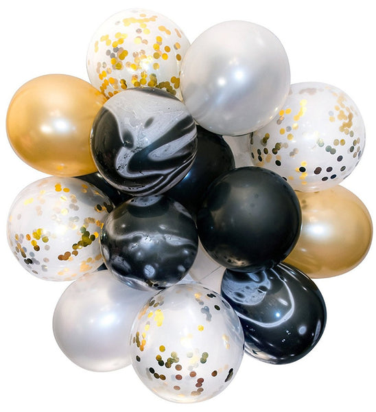 20pcs/lot 12" Bouquet Confetti Balloon