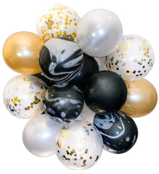 20pcs/lot 12" Bouquet Confetti Balloon