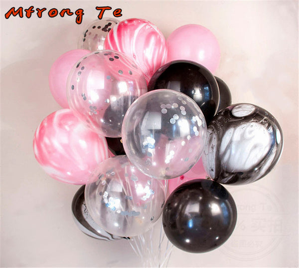 20pcs/lot 12" Bouquet Confetti Balloon