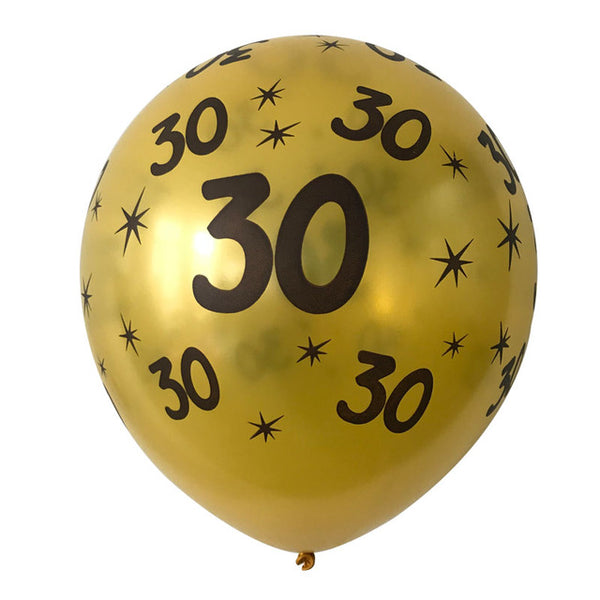 5pc Inflatable Confetti Balloons 12 Inches