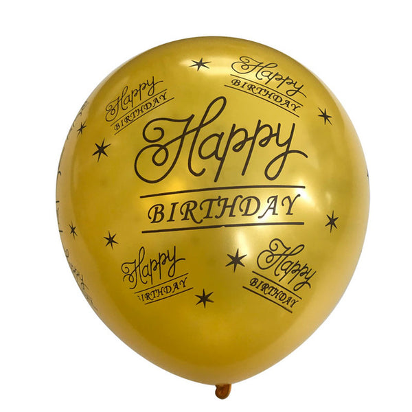 5pc Inflatable Confetti Balloons 12 Inches