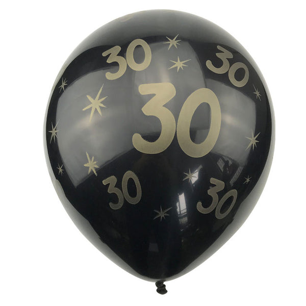 5pc Inflatable Confetti Balloons 12 Inches