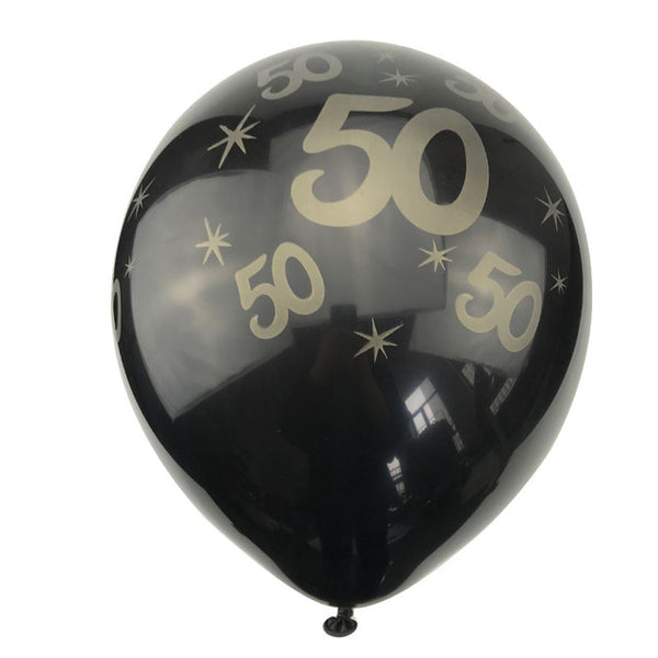 5pc Inflatable Confetti Balloons 12 Inches