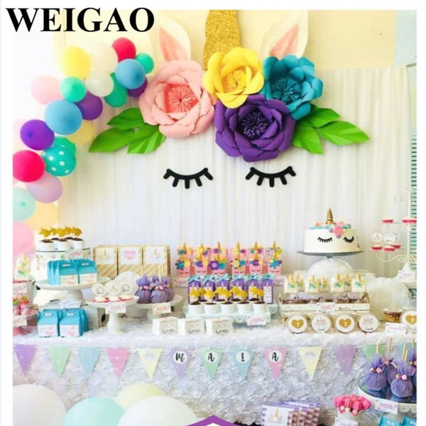 Beautiful Classic Unicorn Birthday Party Set