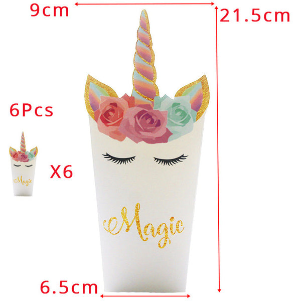 Beautiful Classic Unicorn Birthday Party Set