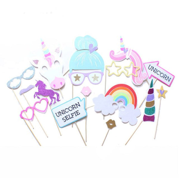 Beautiful Classic Unicorn Birthday Party Set