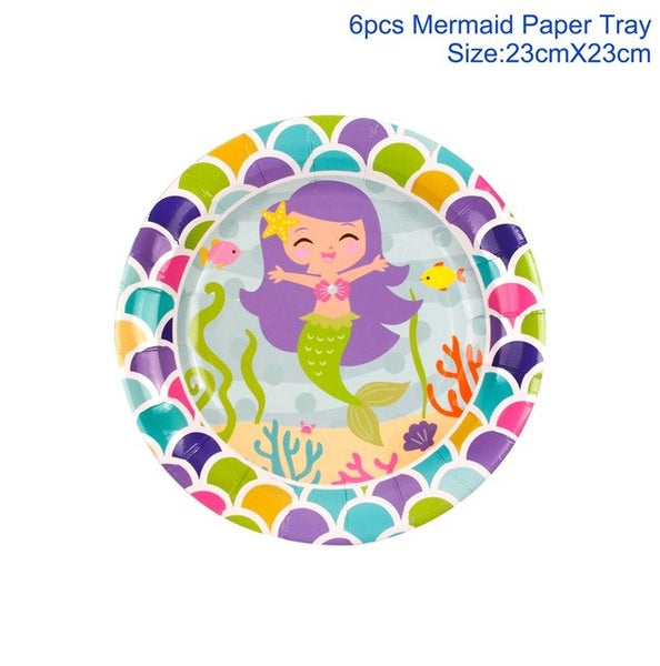 Super Mermaid Under the Sea Birthday Party Kit