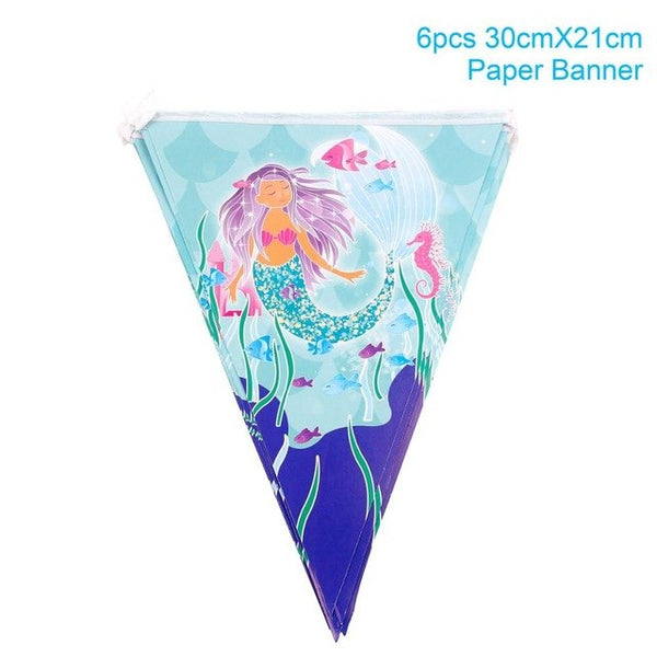 Magical Mermaid Birthday Party Kit