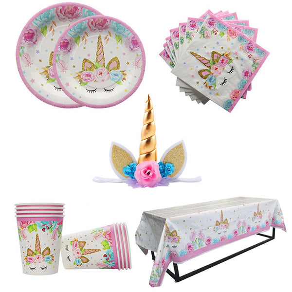 Ultra Enchanted Magic Unicorn Party Set