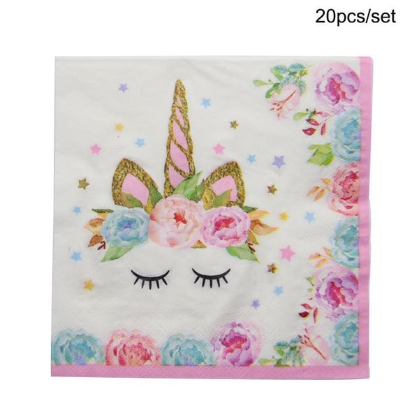 Ultra Enchanted Magic Unicorn Party Set