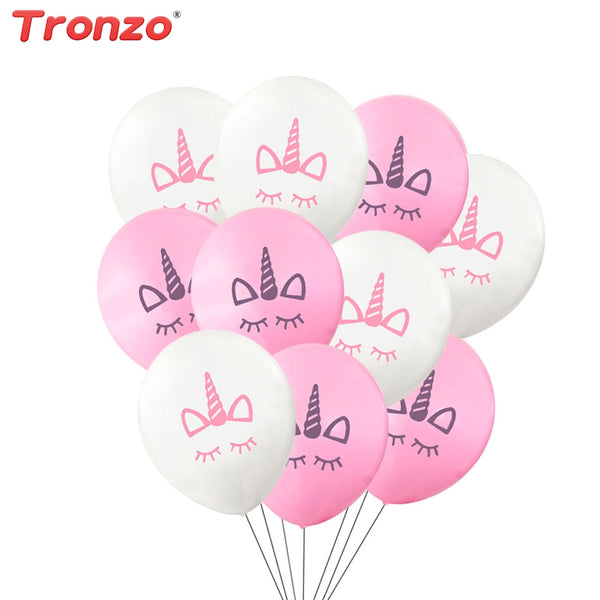 10pcs or 20 pcs Classic Unicorn Latex Party Balloons