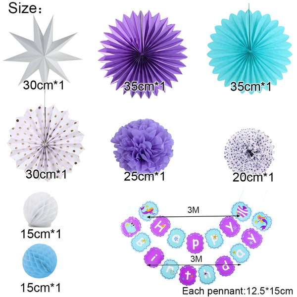 Ultra Super Mermaid Party Decorations