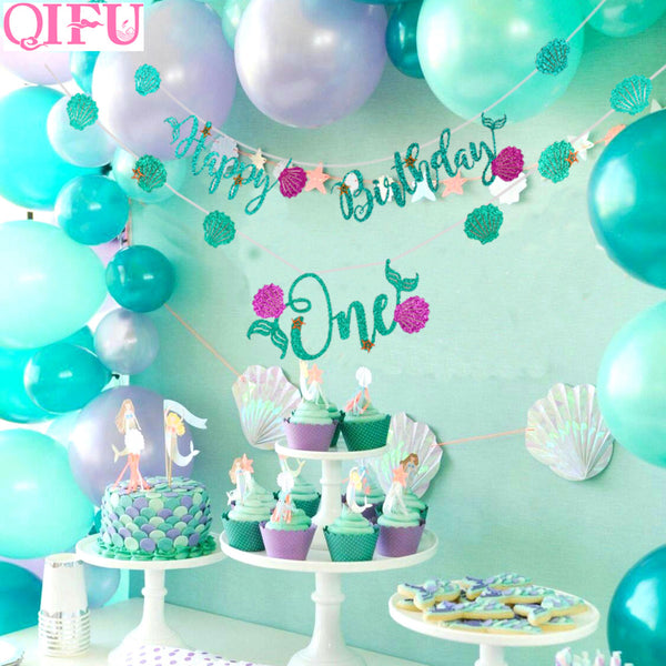 Shocking Mermaid Ocean Birthday Party Kit