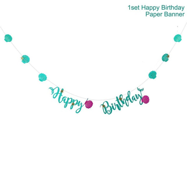 Shocking Mermaid Ocean Birthday Party Kit