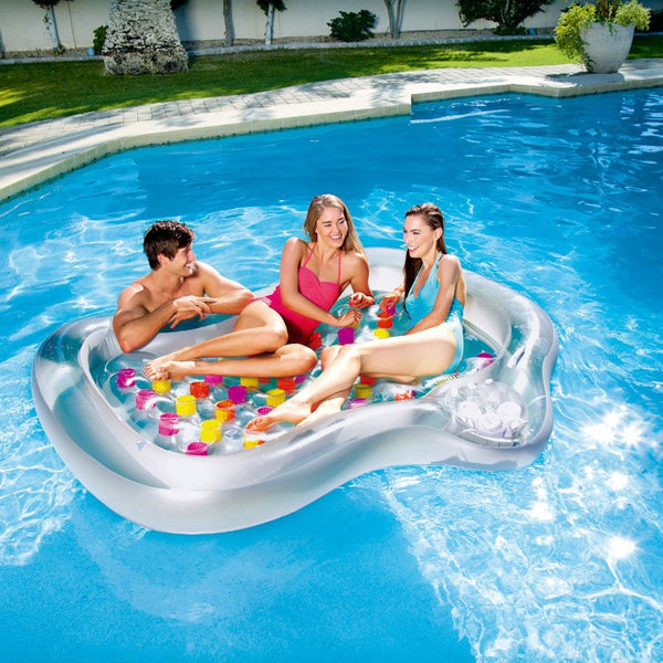 GIANT INFLATABLE POOL BED INFLATABLE