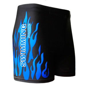 New Men Swimwear Energy Fire Burning Men's Briefs