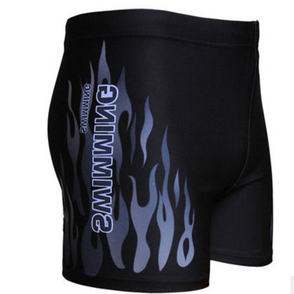 New Men Swimwear Energy Fire Burning Men's Briefs