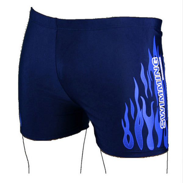 New Men Swimwear Energy Fire Burning Men's Briefs