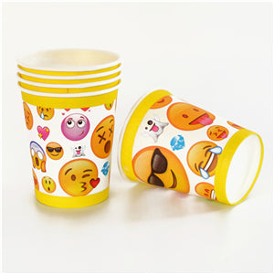 Emoji Smile Kids Birthday Party Decoration Set
