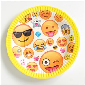 Emoji Smile Kids Birthday Party Decoration Set