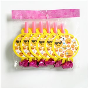 Emoji Smile Kids Birthday Party Decoration Set