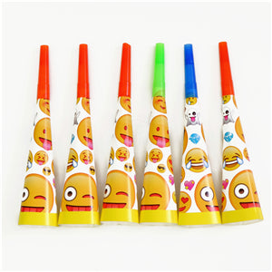Emoji Smile Kids Birthday Party Decoration Set