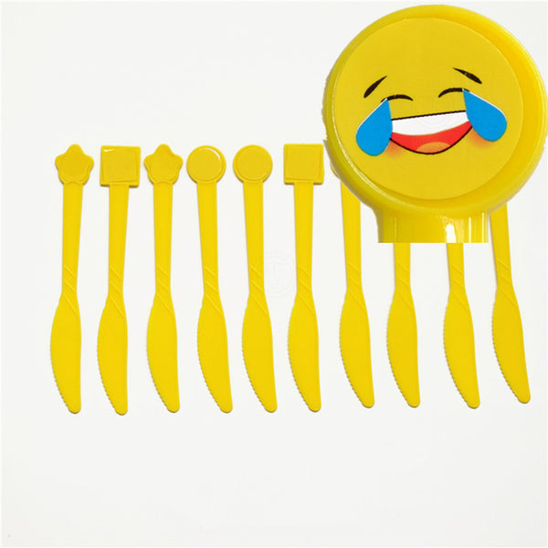 Emoji Smile Kids Birthday Party Decoration Set