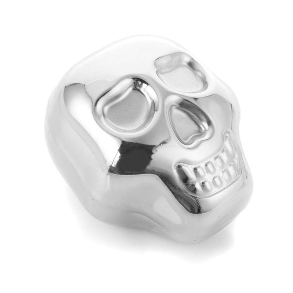 Stainless Steel Skull Ice Cube Cooler Wine For Bar Cooling Whiskey Stone