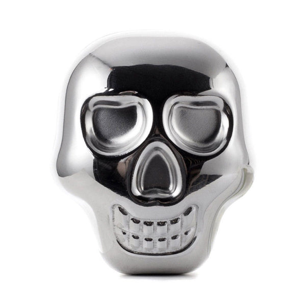 Stainless Steel Skull Ice Cube Cooler Wine For Bar Cooling Whiskey Stone