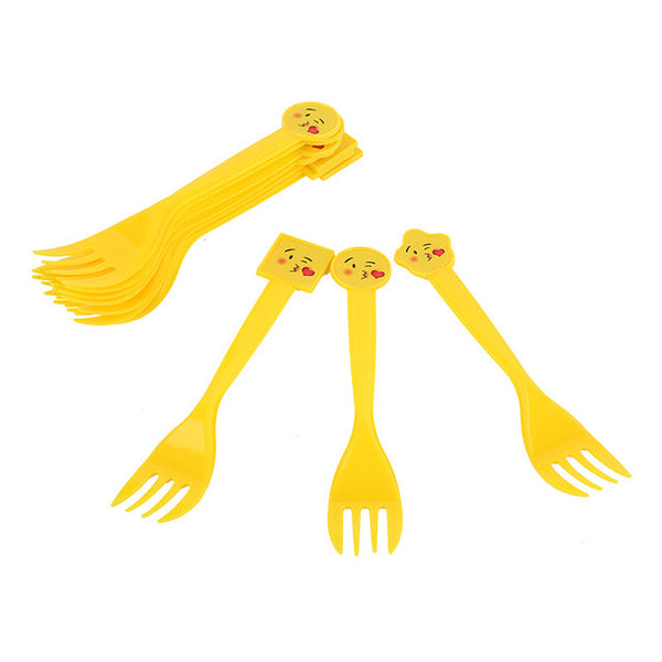 Emoji Theme Cartoon Party Tableware Party Kit