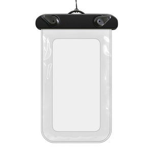 CLEAR WATERPROOF MOBILE PHONE BAGS with STRAP DRY POUCH