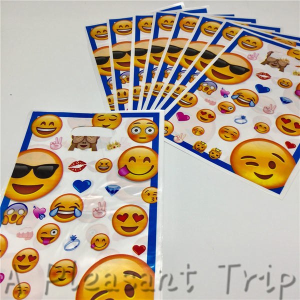 (83pcs) 10 Person Emoji Birthday Party Kit